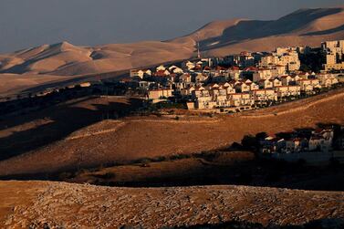 This picture taken on August 6, 2019 shows the the Israeli settlement of Maale Adumim in the occupied West Bank on the outskirts of Jerusalem. AFP