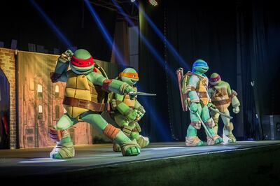 Take the children for a free Teenage Mutant Ninja Turtles performance at The Galleria Al Maryah Island