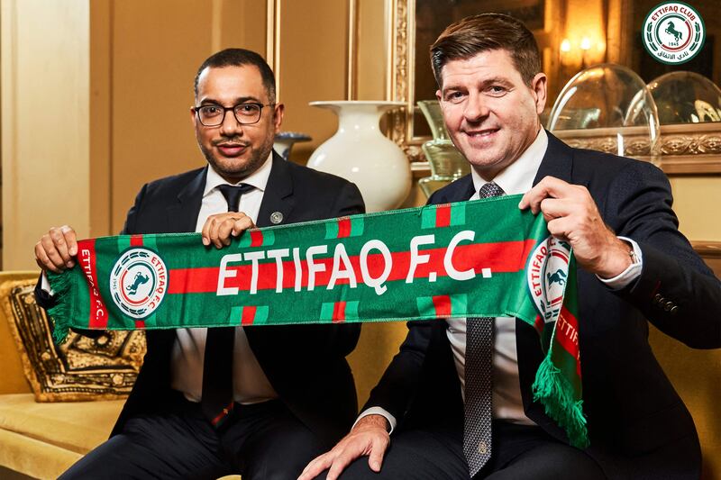 Steven Gerrard (Al Ettifaq): Major arrivals are not only happening on the pitch but in the dugout. Former Rangers and Aston Villa manager Gerrard was appointed by Ettifaq and will aim to revive his career in Saudi. AFP