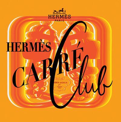 The Hermes Carre Club exhibition has opened in Dubai. Courtesy Hermes Carre