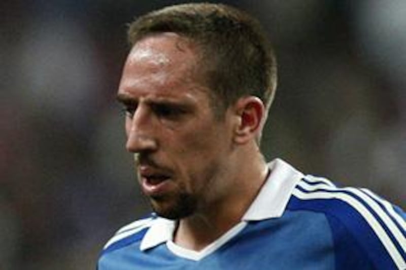 French playmaker Franck Ribery.