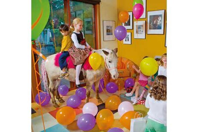 Happy birthday to you: children's parties can become a heady cocktail of noise and over-indulgence.