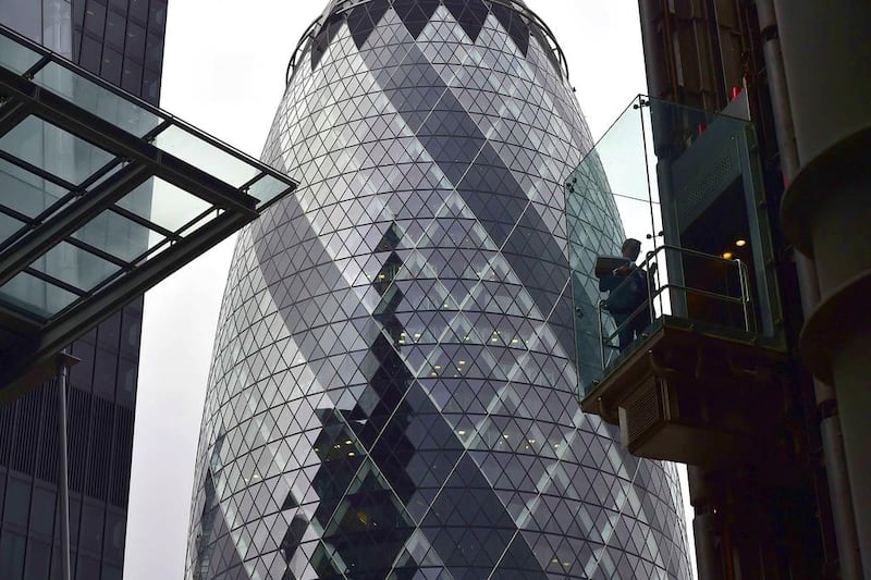 The Gherkin has featured in a number of films including Harry Potter and the Half-Blood Prince and Woody Allen’s drama Match Point. Toby Melville / Reuters