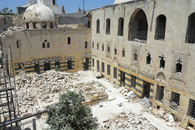 In 2013,  Heritage  for  Peace  and  Blue  Shield,  in  conjunction  with  Syrian  experts,  included  the Ghazaleh House on a ‘no strike list’ of the 20 most important archaeological sites in Aleppo.