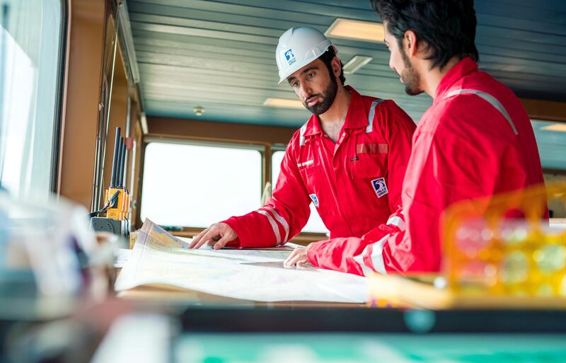 Adnoc Logistics and Services workers. courtesy: Adnoc