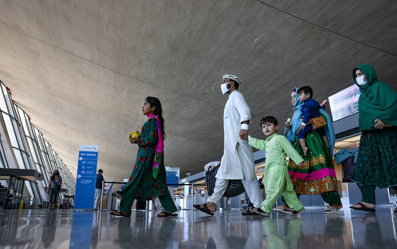 More than 97,000 Afghans have lawfully arrived in the US since August 2021. Reuters