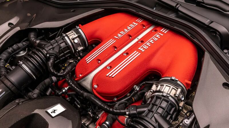 The Ferrari 12Cilindri features a 12-cylinder engine packing a whopping 819hp