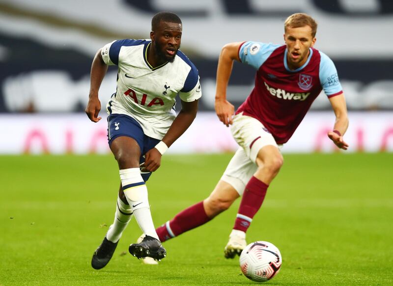 Tanguy Ndombele - 8: Brutal and balletic. It is telling that West Ham came back into the game after the Frenchman was substituted on 73 minutes. Reuters