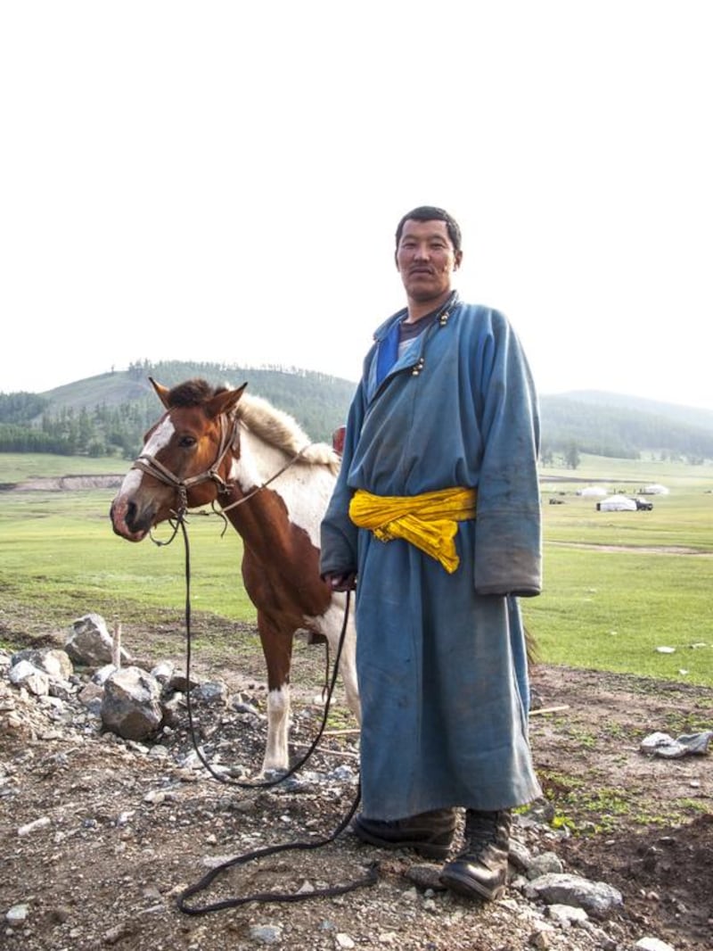 Mongolian Cowboy. Courtesy William Harbidge