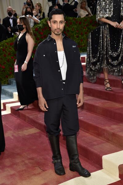 Riz Ahmed's look was designed by 4S Designs, a label founded by an immigrant. AP