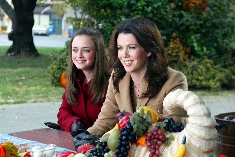 Alexis Bledel, left, as Rory and Lauren Graham as Lorelai Gilmore. Mitchell Haddad / CBS Photo Archive via Getty Images