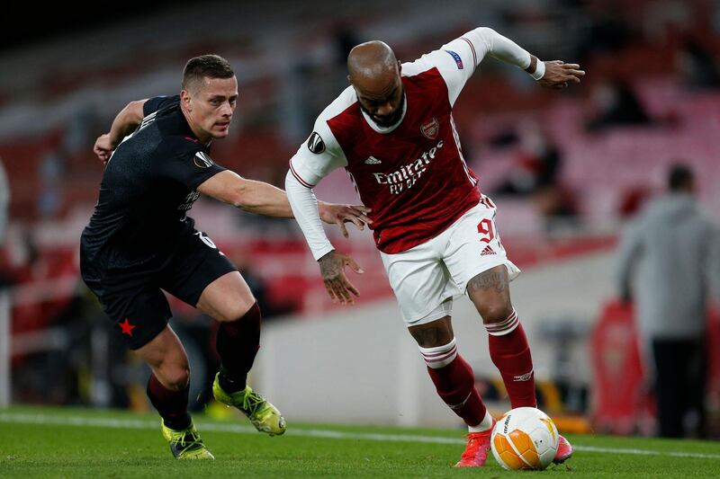 Alexandre Lacazette 5 - Despite some good moments of pressing up and link-up play, the Frenchman was wasteful and missed a golden one-on-one opportunity in the second half. AFP