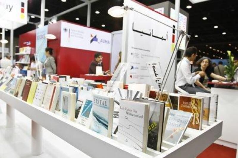 Abu Dhabi Book Fair. Micaela Colace for The National