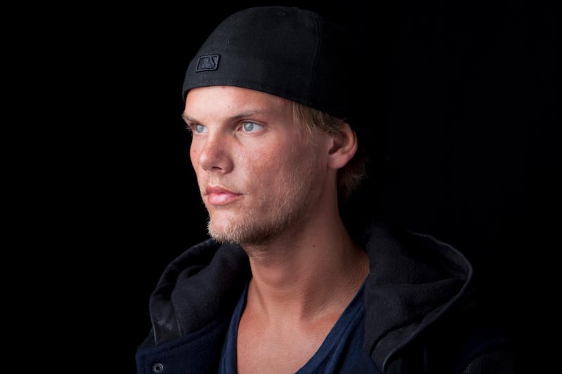 FILE - In this Aug. 30, 2013 file photo, Swedish DJ, remixer and producer Avicii poses for a portrait in New York. Aviciiâ€™s family says the late performer â€œcould not go on any longerâ€ in a second statement released this week.
The Grammy-nominated electronic dance DJ, born Tim Bergling, was found dead on April 20, 2018, in Muscat, Oman. Details about his death were not revealed. His family says Thursday, April 26, that â€œour beloved Tim was a seeker, a fragile artistic soul searching for answers to existential questions.â€ (Photo by Amy Sussman/Invision/AP, File)