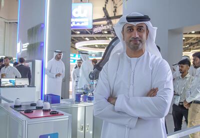 Du chief executive Fahad Al Hassawi said generative AI is helping the company serve its customers and improve efficiency. Leslie Pableo / The National