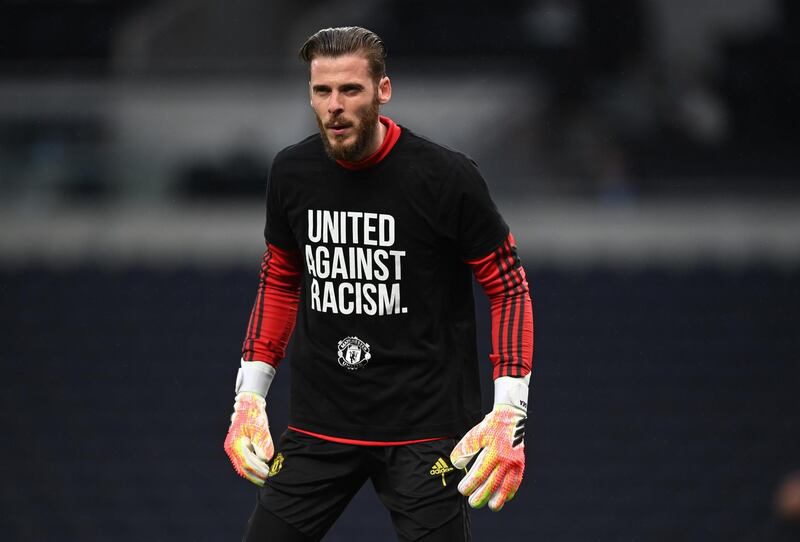 MANCHESTER UNITED RATINGS: David De Gea - 6, Waited till the 83rd minute for his first shot to save. He managed it comfortably. Roy Keane will be pleased. EPA