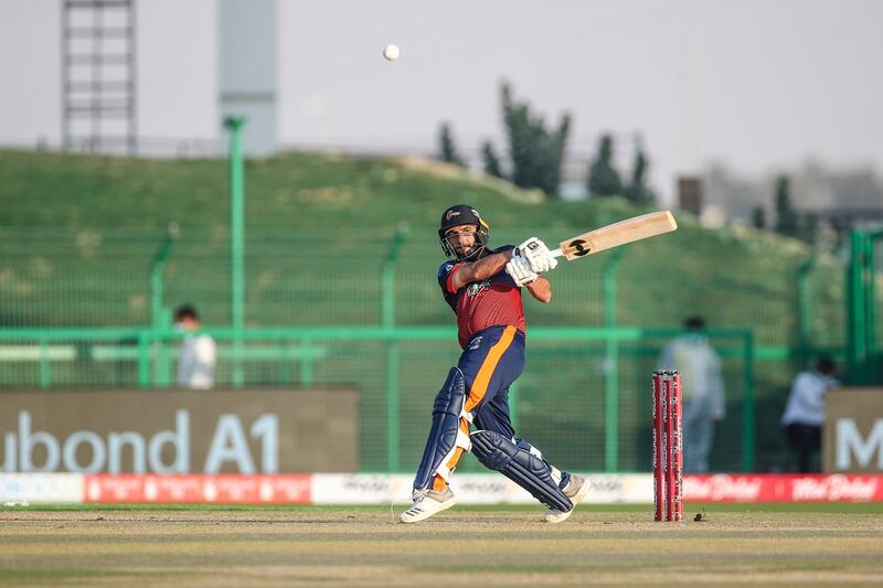 Deccan Gladiators v Maratha Arabians. Abu Dhabi T10 Season 4. Stage 2. Zayed Cricket Stadium, Abu Dhabi. 4th February 2021. #DGvMA #AbuDhabiT10 #inAbuDhabi