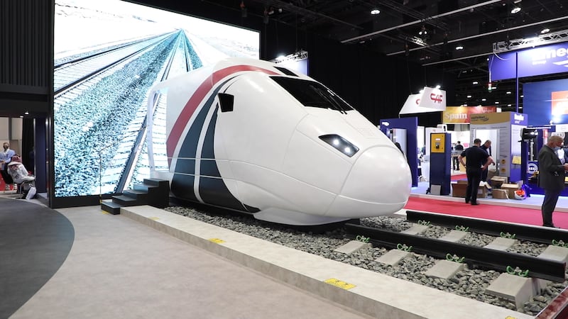 Etihad Rail displays prototype of its passenger train