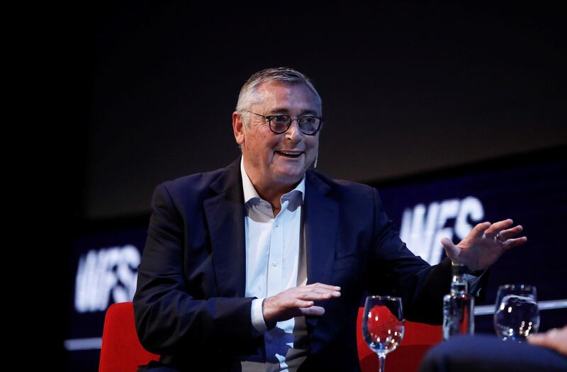 Mandatory Credit: Photo by David Fernandez/EPA-EFE/Shutterstock (10423602d)
Former Liverpool FC and Osasuna player Michael Robinson takes part in one of the events of the 4th World Football Summit 2019 (WFS) held in Madrid, Spain, 25 September 2019. The WFS 2019 is held from 24 to 25 September 2019.
World Football Summit 2019, Madrid, Spain - 25 Sep 2019