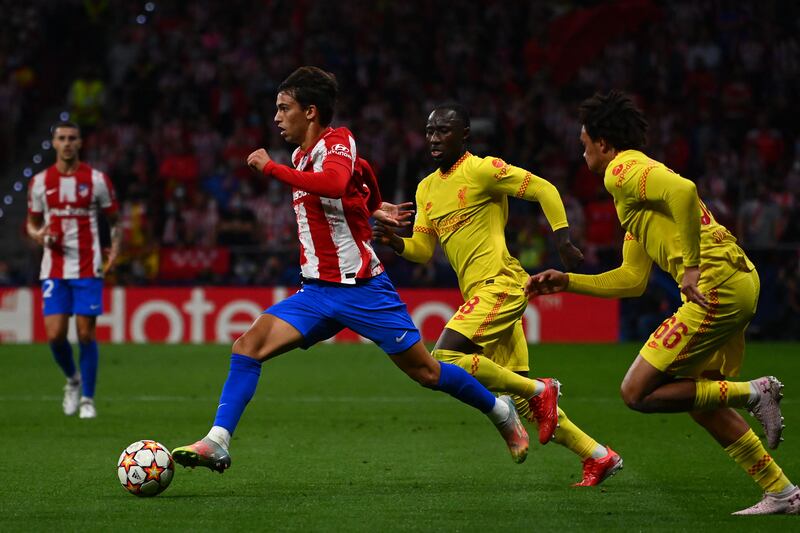 Joao Felix – 7: The Portuguese showed his class and pace. His run and pass set up Griezmann to equalise. Withdrawn with 10 minutes left when Correa came on. AFP