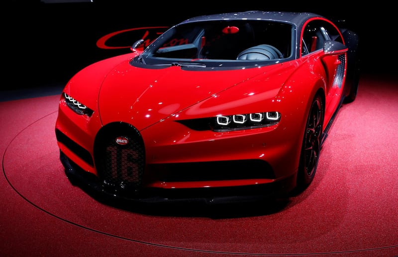 The new Bugatti Chiron Sport. Reuters