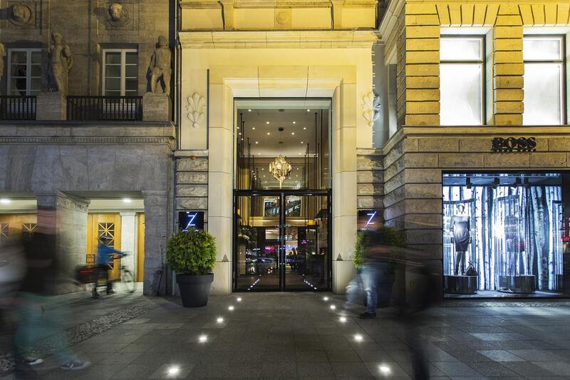 A handout photo of the entrance of Hotel Zoo Berlin in germany (Courtesy: Hotel Zoo Berlin)