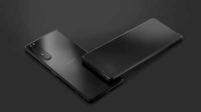 Sony Xperia 1 II. Courtesy Sony