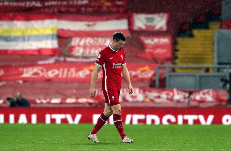 James Milner - 4. A laboured display from the 35-year-old. He could never be criticised for a lack of commitment but workmanlike efforts like this are not enough against solid defensive sides when inspiration is required. PA