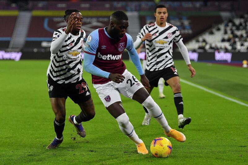 Arthur Masuaku - 6: Good cross from left into box after 15 minutes was wasted by Haller. Failed to take advantage of a couple of excellent Cresswell overlaps. Didn’t offer enough of a threat down left. AFP