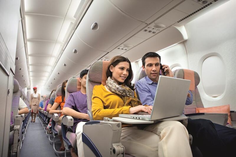 Some economy class passengers criticised Emirates Airlines' new wifi offers as they said they were more expensive than last year.