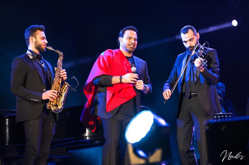 Assi El Hallani performs at Mawazine Festival in Rabat, Morocco on June 22, 2019. Courtesy Mawazine Festival.