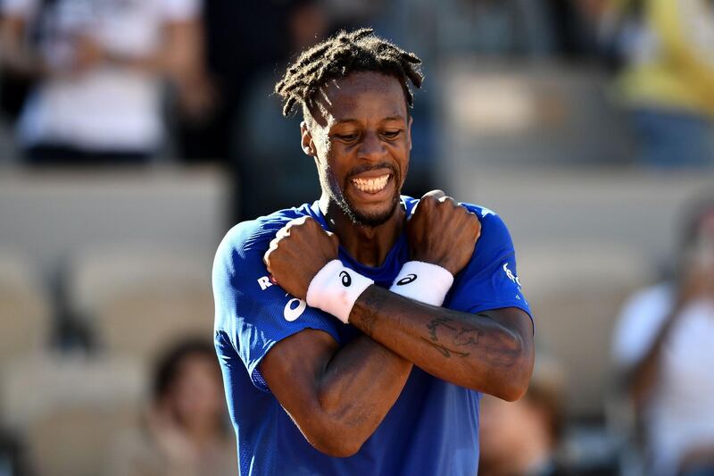 Gael Monfils. It is 11 years since Monfils reached the semi-finals in Paris. No 5 seed Alexander Zverev will be a tough test but the Frenchman is playing well enough to cause an upset. AFP