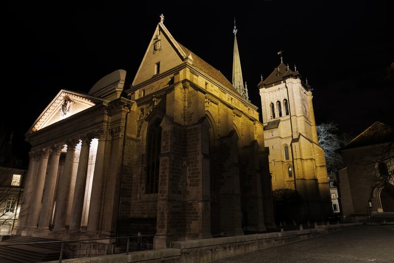 The Cathedral St Pierre in Geneva, Switzerland. EPA