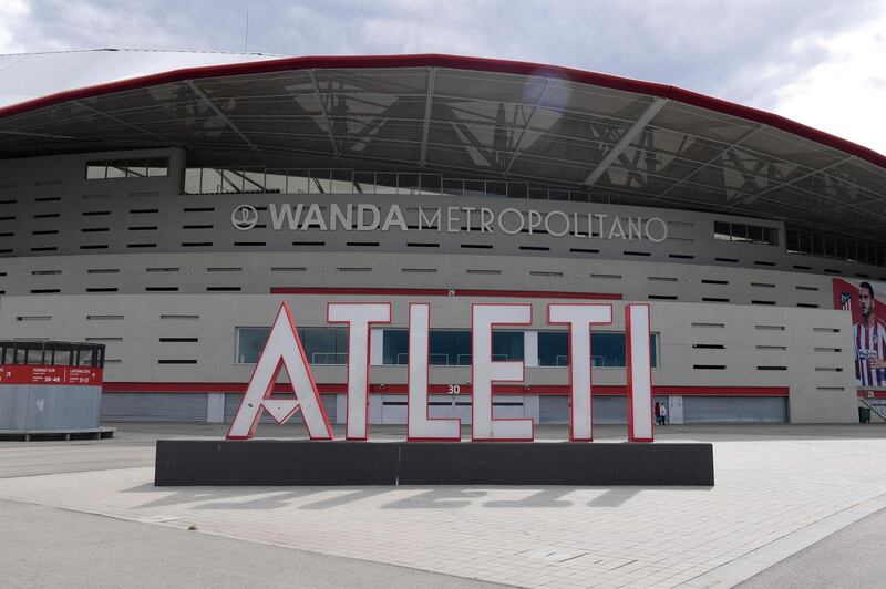 Atletico Madrid's Wanda Metropolitano. AFP
