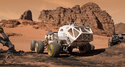 The Rover in the Matt Damon-starrer 'The Martian'