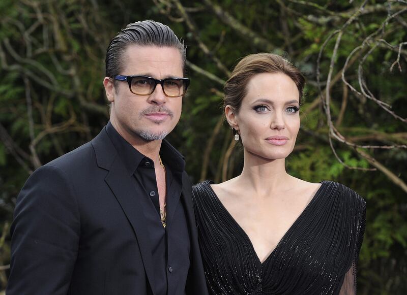 1. Angelina Jolie and Brad Pitt are the most tweeted about celebrity divorce of the decade. Facundo Arrizabalaga / EPA