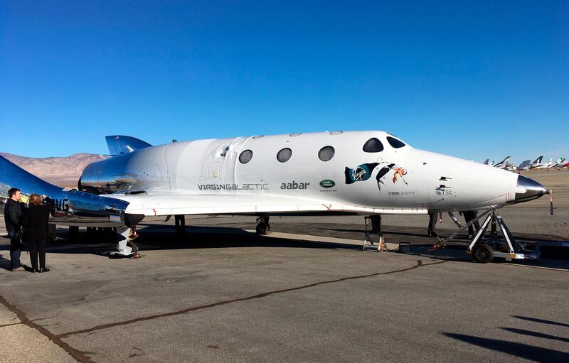 The craft landed on a runway minutes after taking off. AP