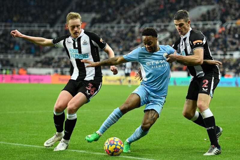 Ciaran Clark - 4: First game since brainless sending off against Norwich and gifted opening goal to Dias after five minutes when, incredibly, he decided not to head away cross. Failed to close down and then turned his back on Cancelo strike for City's second. AFP