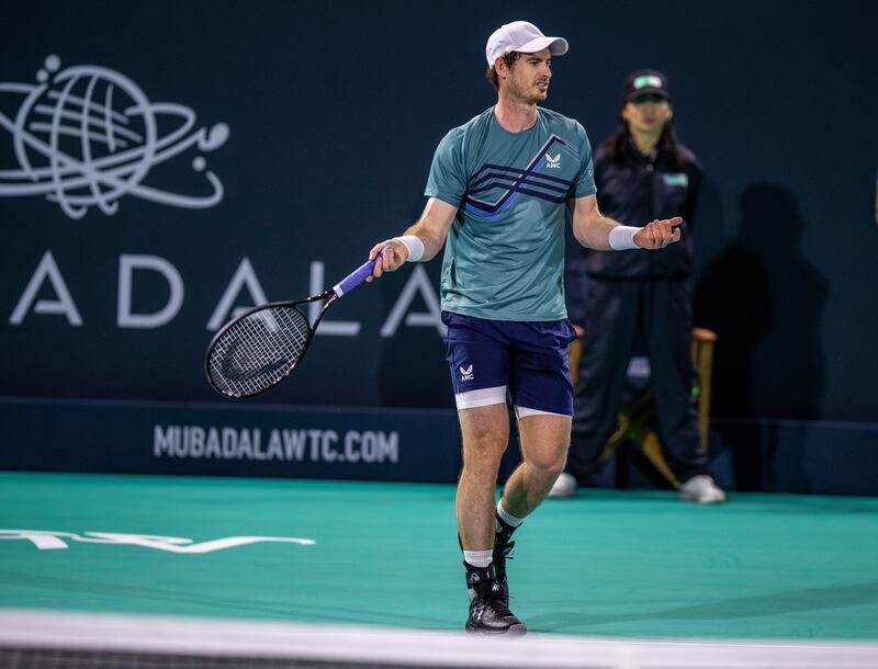 Andy Murray has shown good form in Abu Dhabi.
