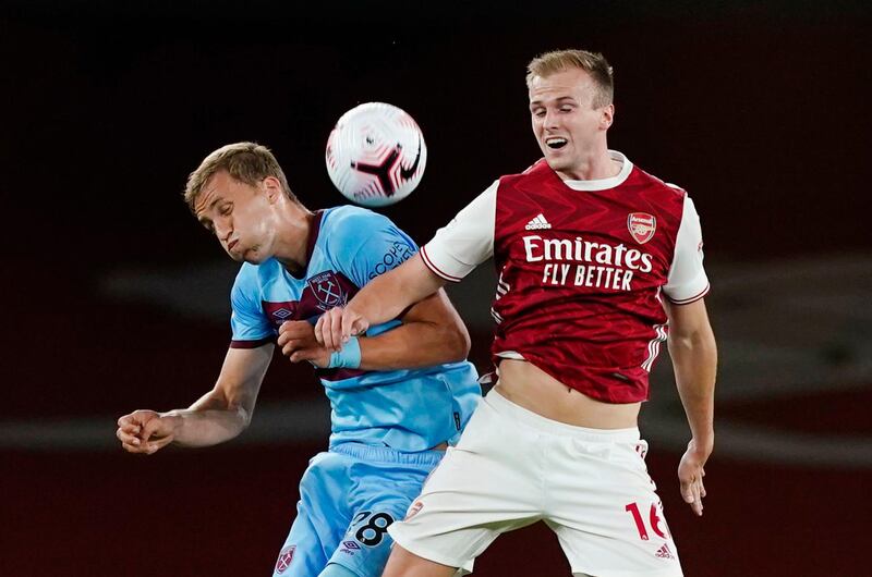 Tomas Soucek - 7, Was quiet in the first half, but caused an aerial threat in the second and helped Rice largely win the midfield battle. Reuters