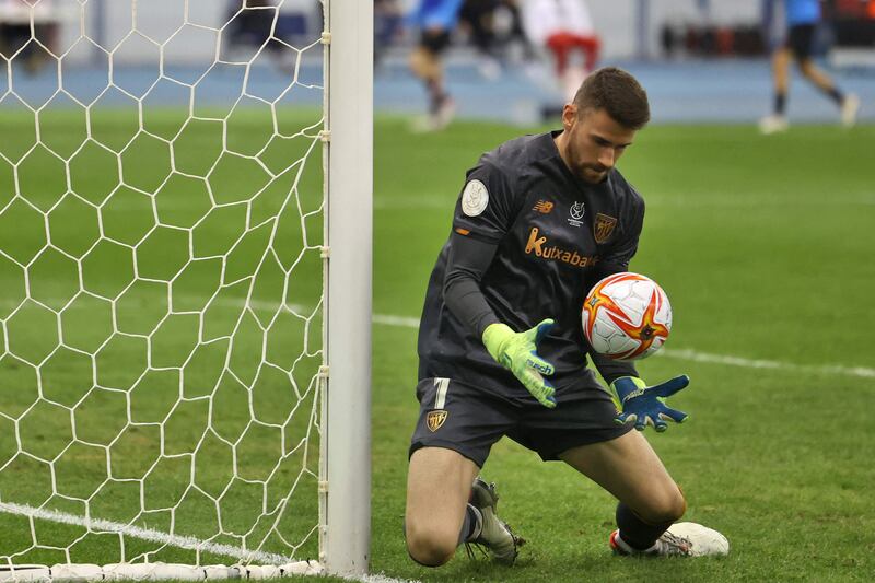 Unai Simon – 6. He had a nervy start encapsulated a miscalculated corner, though he followed that with a strong punch to push Casemiro’s strike. He could only watch as Modric’s strike flew into the net and, though he went the right way for Benzema’s spot-kick, it was powerful. AFP