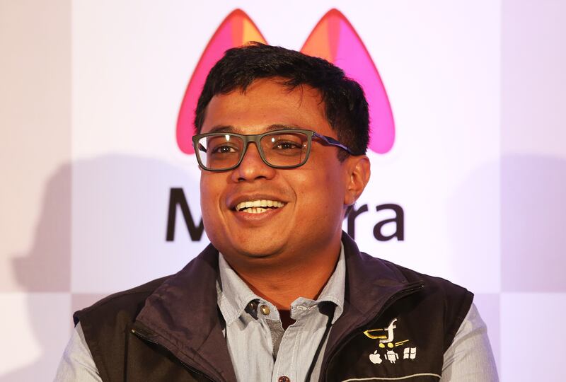 Sachin Bansal, founder of the e-commerce firm Flipkart, is another IIT graduate. EPA