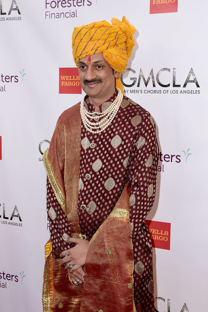 Manvendra Singh Gohil of Rajpipla, Gujarat. Getty Images
