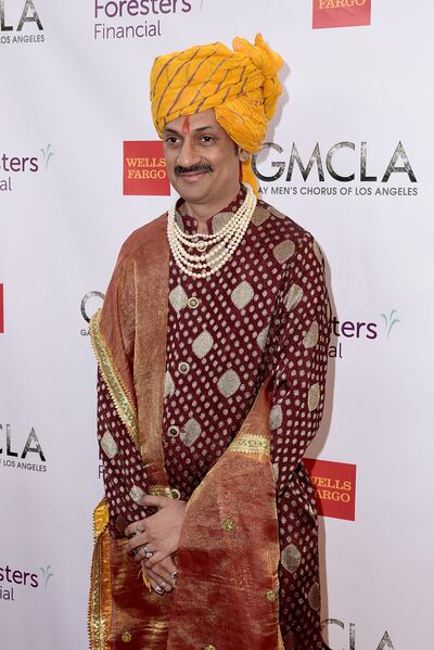 Prince Manvendra Singh Gohil is an activist and organic-farming advocate. Getty Images