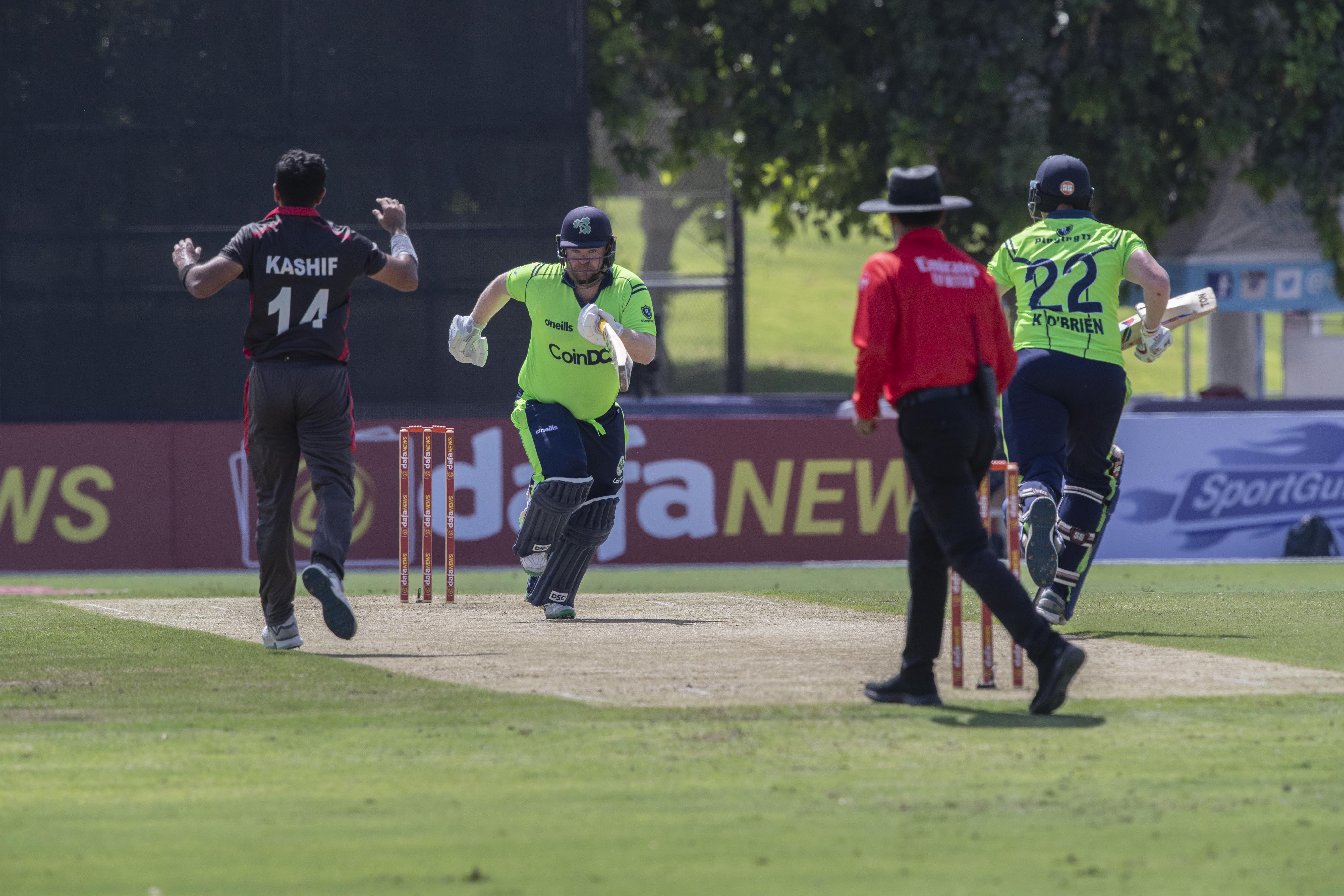 UAE lost to Ireland at the ICC Academy in Dubai on Thursday. Antonie Robertson / The National