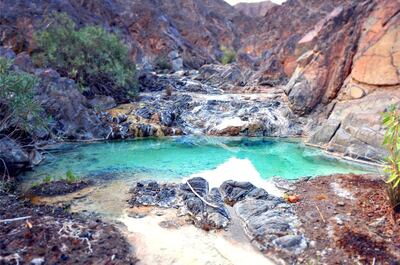 This private valley in Dibba can be accessed with the help of the Fairmont Fujairah. Courtesy Al Qela’a Tours