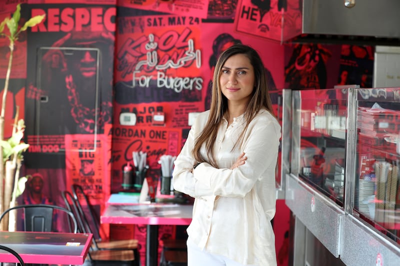 Nadia Shah, founder of Drip Burger, says she is happy to spend on travel, experiences and personal growth. Chris Whiteoak / The National
