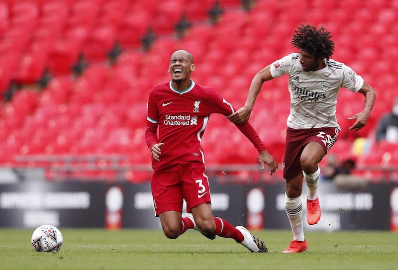 Fabinho – 6, Looked untroubled both when holding the midfield, or when he dropped back to centre-back in second phase, and netted his spot kick. EPA