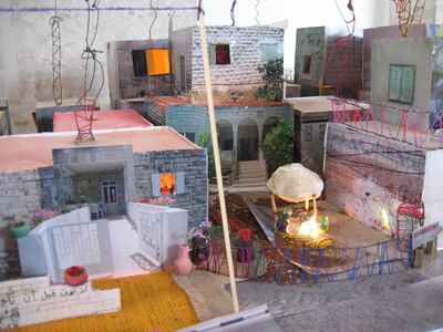 'Qalandia 2047' (2009) by Palestinian artist Wafa Hourani