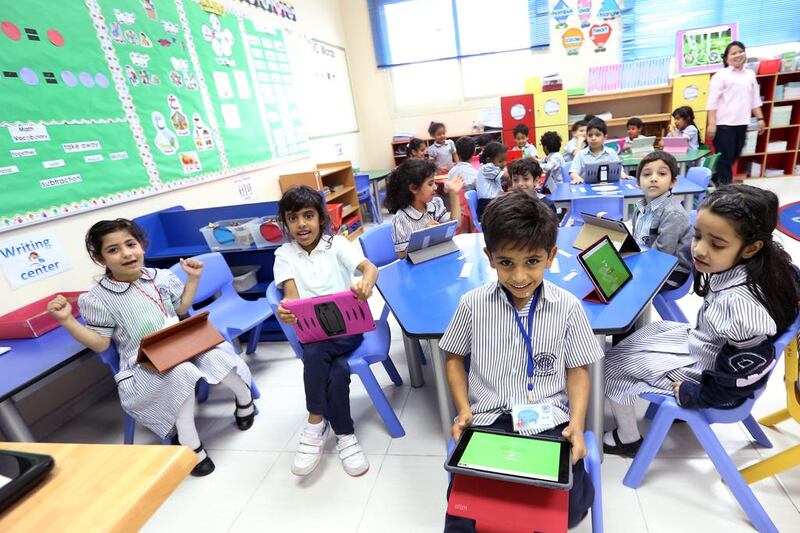 The UAE in its Vision 2021 National Agenda has identified education as an important driver for transforming the nation into a knowledge economy. Delores Johnson / The National